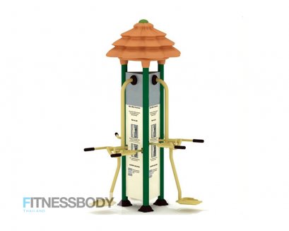 เครื่องออกกำลังกายกลางแจ้งสถานีแกว่งตัว